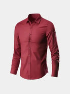 Camicia elasticizzata a maniche lunghe con vita sagomata - Aurelio Club