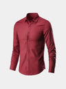 Camicia elasticizzata a maniche lunghe con vita sagomata - Aurelio Club