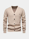 Cardigan in maglia con scollo a V - Aurelio Club