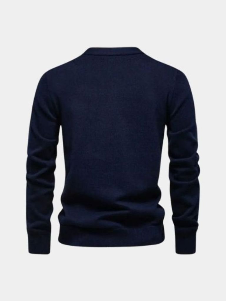 Cardigan in maglia con scollo a V - Aurelio Club