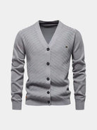 Cardigan in maglia con scollo a V - Aurelio Club
