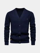 Cardigan in maglia con scollo a V - Aurelio Club