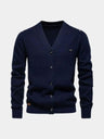 Cardigan in maglia con scollo a V - Aurelio Club