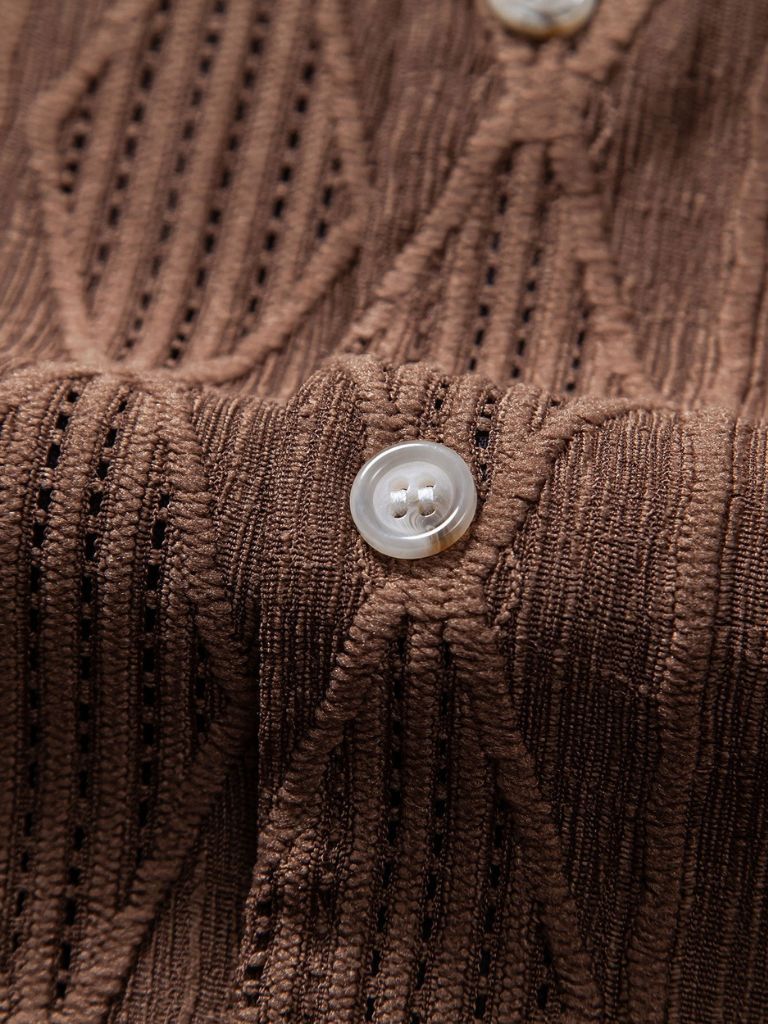 Camicia Valmoré a maniche corte con bottoni - Aurelio Club