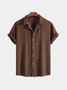 Camicia Valmoré a maniche corte con bottoni - Aurelio Club