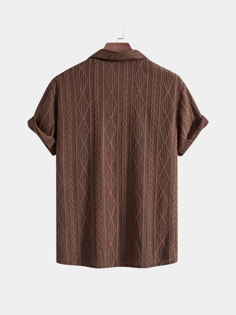 Camicia Valmoré a maniche corte con bottoni - Aurelio Club