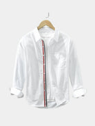Camicia Vincenzo in lino a maniche lunghe - Aurelio Club