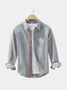 Camicia Vincenzo in lino a maniche lunghe - Aurelio Club