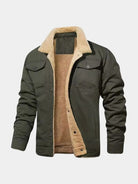 Bomber in pile d'ispirazione vintage - Aurelio Club