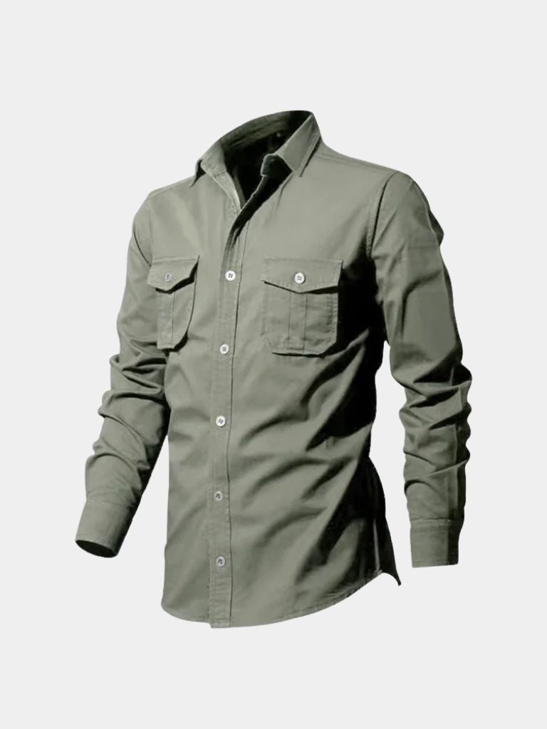 Camicia a maniche lunghe d'ispirazione vintage - Aurelio Club