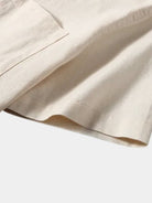 Camicia Wellspring in lino con collo serafino - Aurelio Club