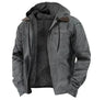 Giacca uomo con fodera in pile e tasche con zip