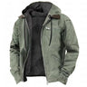 Giacca uomo con fodera in pile e tasche con zip