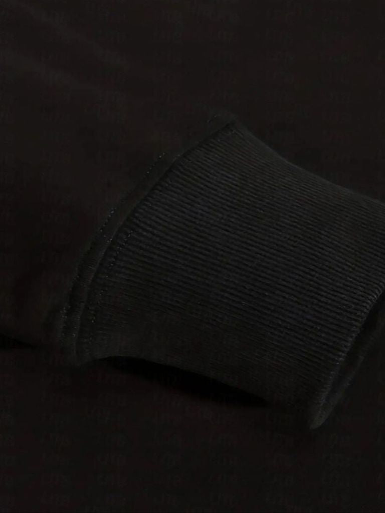 Felpa in cotone con zip corta al collo - Aurelio Club