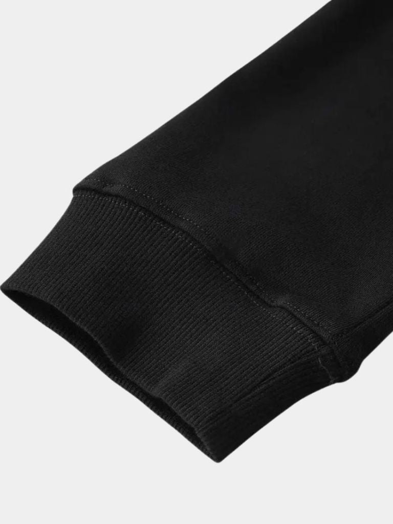 Felpa in cotone con zip corta al collo - Aurelio Club